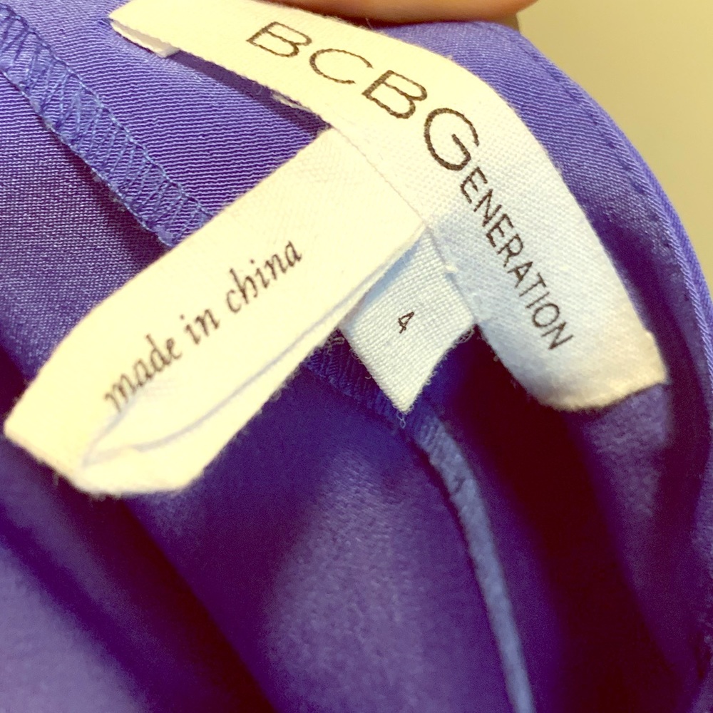 BCBG black &blue stylish sexy dress